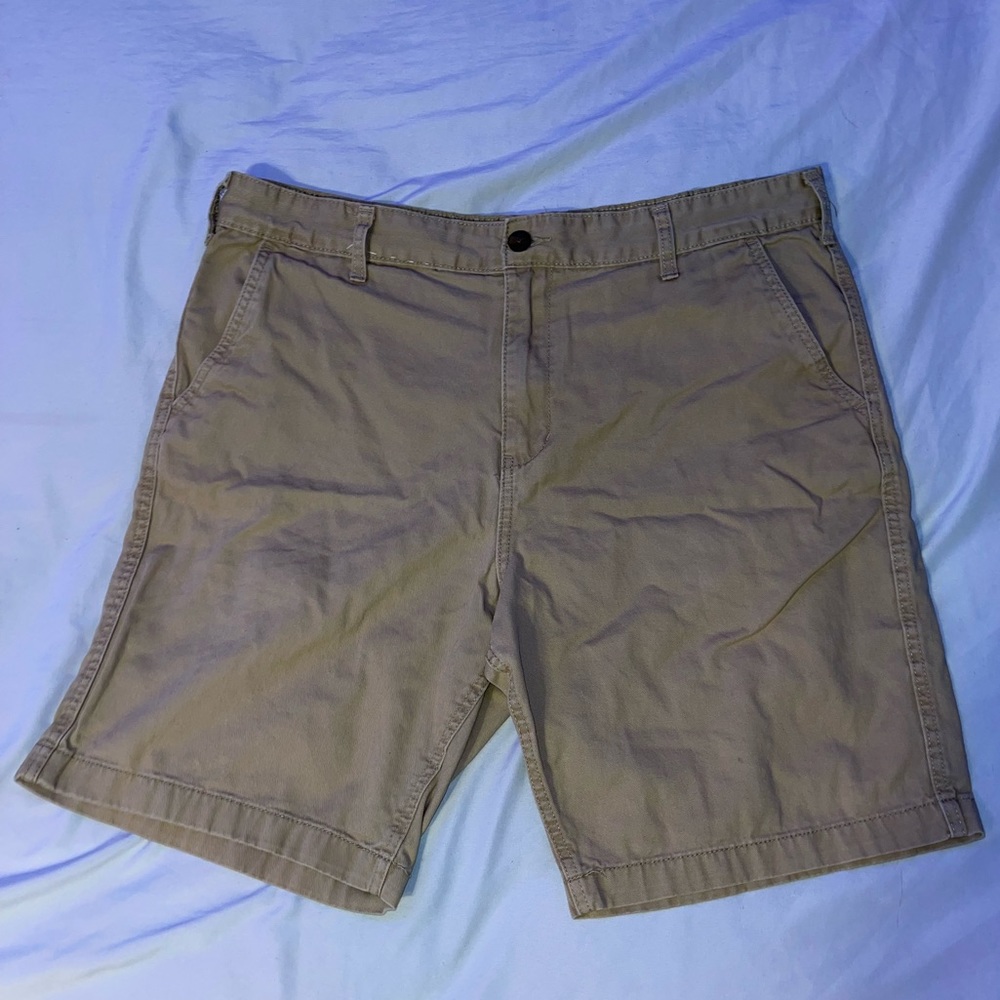 Mens Faded Glory Khaki Shorts